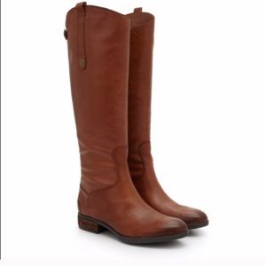Sam Edelman Penny leather riding boot in Whiskey